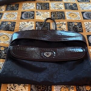 Brighton Brown and Black Travel garment bag